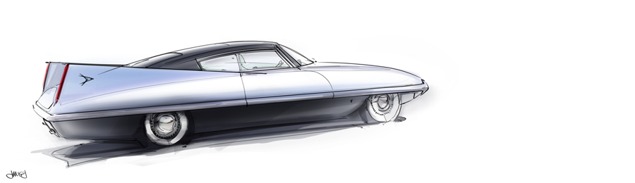 Chrysler Dart Forward Look Illustration