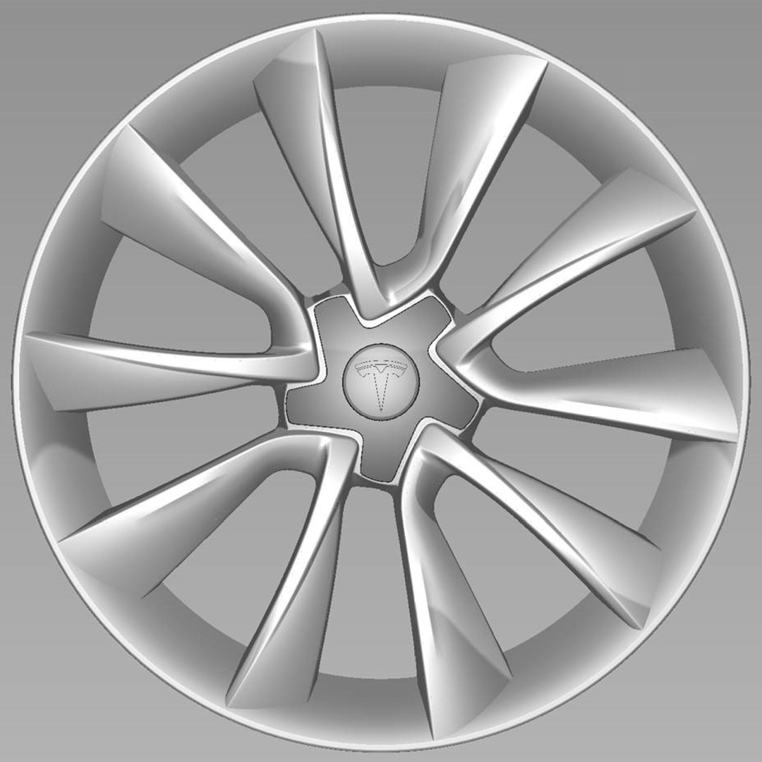 Model 3 Wheel Alias Front